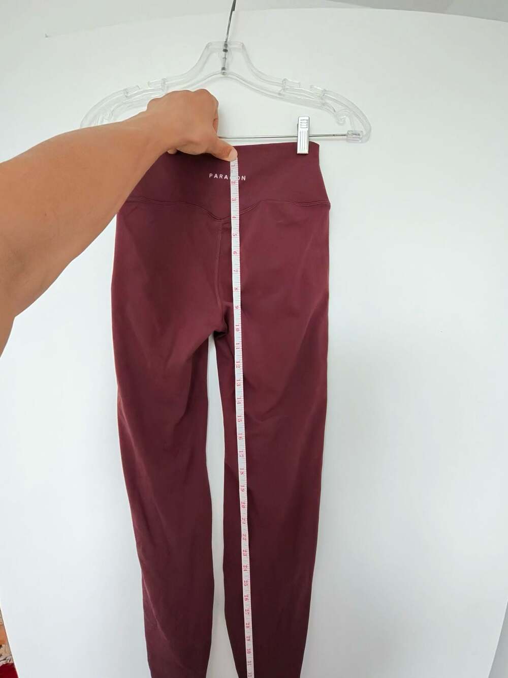 Paragon High-Rise Leggings Maroon - Picture 6 of 6